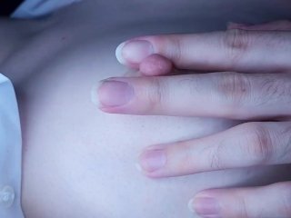 female orgasm, japanese, korean, nipple sucking