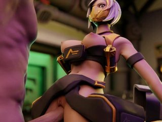 Hush Sex -Fortnite Hentai 3D FULL HD 60 FPS