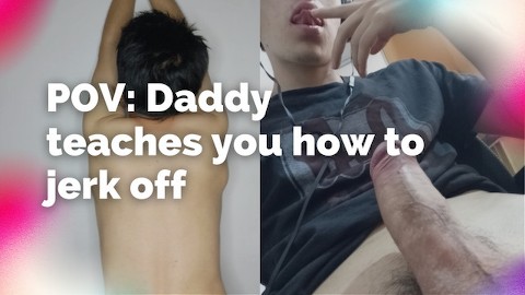Daddy masturbates watching videos, gangbang, bbc, furry