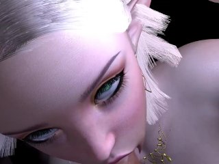 POV Blowjob_Two Hot Elf Suck Cock 3D Porn