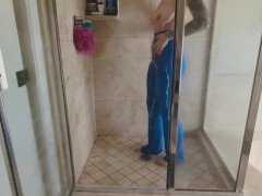 Showering In My Lulu Leggings After Doing Hot Yoga - Wetlook Leggings