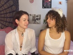 Ersties - Flora nimmt July hart ran in heißem BDSM-Spiel