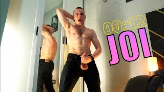 COUNTDOWN And Cum Eating Instructions For Gay JOI