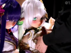 雷電将軍とナヒーダちゃんに3Pパイズリしてもらったよ♥️♥️♥️♥️♥️ - Screenshot 4 of 16 - Aotumedoll