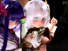 雷電将軍とナヒーダちゃんに3Pパイズリしてもらったよ♥️♥️♥️♥️♥️ - Screenshot 5 of 16 - Doll