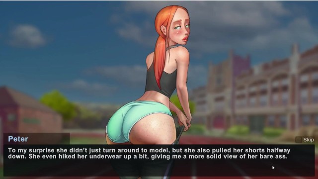 Taffy Tales [v0.89.8b] [UberPie] спортивная красотка демонстрирует упругую попку