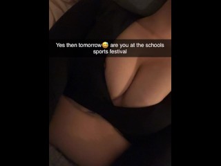 Student wants to Fuck in Changing Room at School Snapchat