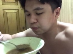 EATING GREEN BEAN PORRIDGE
