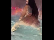 Preview 5 of Booty shaking in the jacuzzy