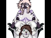 Preview 2 of FURRY FUTA DOGGYSTYLE (COMMISSION)