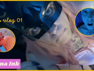 Emma Ink Vlog EP01 - Pompino, Sega, Anale e Creampie - Video Completo Su OF/EMMAINK13