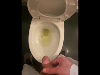 naughty piss, restroom, fetish, flynn ridher