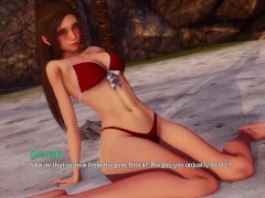 Eternum - Dalia Suck dick then Swallows Cum at the Beach