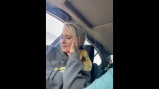 Cum Swallow Is A Roadhead On Her Way To Her Mother's House