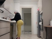 Preview 3 of my big ass stepmom caught me watching at her ass