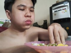 EATING MY MOTHER COOKING PART 12