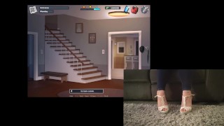 Summertime Saga Episode 5 (with Foot Cam) 'Helping' Debbie