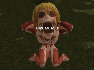 Fucking Titans on Attack on Titan Tribute Game (Shingeki no Kyojin Game)