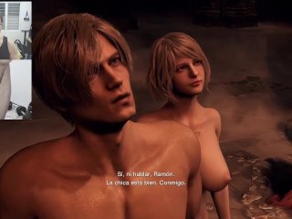 pene, 60fps, resident evil 4, big cock