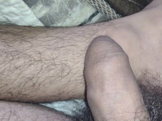 2 Minutes off Playing Withy Dick Head with Hair on of my Hairy Leg.