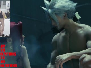pussy, boobs, final fantasy 7, solo male