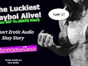 Preview 1 of Luckiest Gayboi Alive! A short sissy story erotic audio by Tara Smith Crossdressing Humiliation Anal