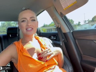 Bang Surprise - this Blonde Stunner Elana Bunnz Requested a BBC and we Delivered