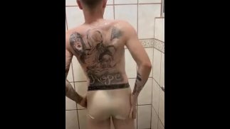 Eu estava fazendo meu show no banho