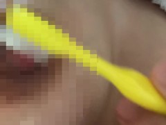 歯ブラシオナニー（Toothbrush masturbation）