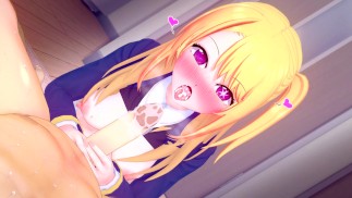 FRECHE RUBIN HOSHINO WILL DEINEN SCHWANZ 😘 OSHI NO KO HENTAI