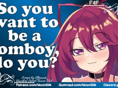 Mistress x Neko Listener - Dressed Up as a Tomboy ASMR Roleplay F4F