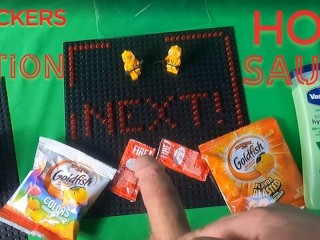 Crackers and Hot Sauce