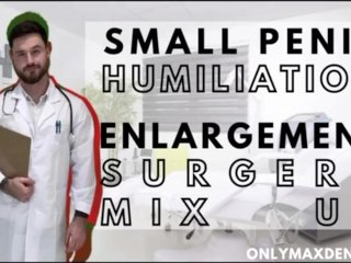 Humilhação do Pênis Pequeno - Cirurgia De Aumento Mistura