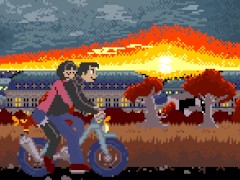 Romantic Bike Riding