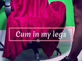 Huge cumshot on sexy pantyhose legs - Jessy0909 Amat