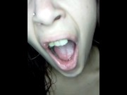Preview 2 of Goddess Lina yawn (yawning fetish)