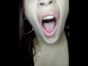 Preview 5 of Goddess Lina yawn (yawning fetish)