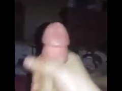 Big ass cumshot!!!