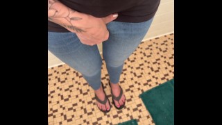 MILF with Zero Self Control - Rubbing Clit Over Clothes