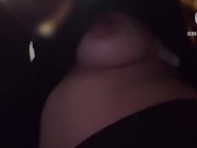 Preview 3 of Flashing my boobs and getting sucked at the bar