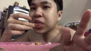 EATING MY stepmother COOKING PART 17