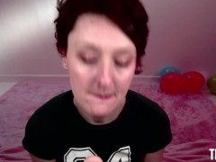 Custom Request: Dirty Talking, Mouth/Lips JOI Lipgloss with Dildo - Screenshot 1 of 16 - Irish Girl