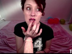 Custom Request: Dirty Talking, Mouth/Lips JOI Lipgloss with Dildo - Screenshot 10 of 16 - Lip Gloss