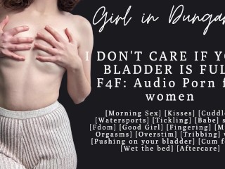 F4F | ASMR Audio Porno Para Mujeres | Cosquillas y Follando Hasta Hacer un Lío En La Cama | Watersports