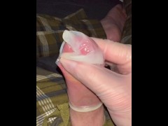 Latex gloves make me cum