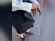 Preview 2 of Sex for Money! Hot Mexican Milf on the Street! I Give Her Money for Public Oral Sex & Big Tits! VOL1