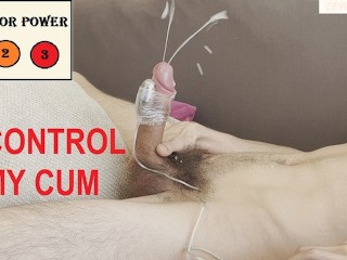 Regarder Du Porno et Contrôler Mon Sperme Avec un Vibromasseur 💦💦 à Oeufs . 2 éjaculations Masculines En Solo