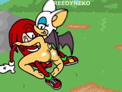 Knuckles x Rouge (Parody)