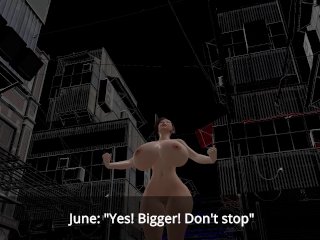 uncensored, 3d, giantess growth, butt