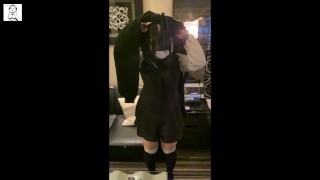 японская симпатичная девушка молодая мастурбирует минет